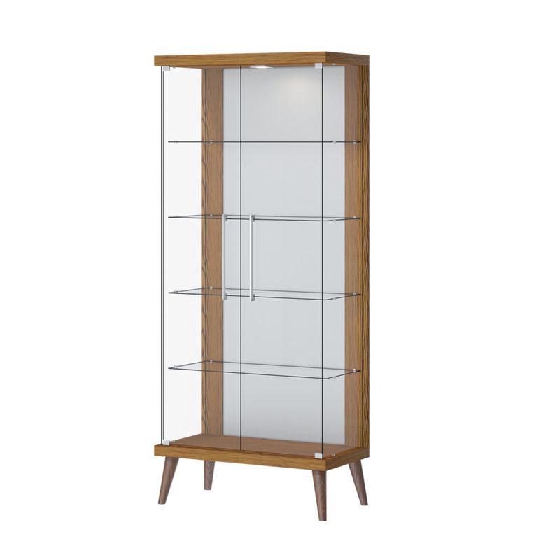 Cristaleira Opus Freijó Portas de Vidro 179cm - 79094