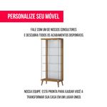 Cristaleira Opus Freijó Portas de Vidro 179cm - 79094