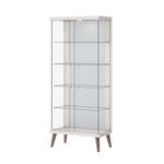 Cristaleira Opus Off White Portas de Vidro 179cm - 79095