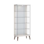 Cristaleira Opus Off White Portas de Vidro 179cm - 79095