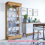 Cristaleira Nexus Nature Portas de Vidro 175cm - 73413 73413