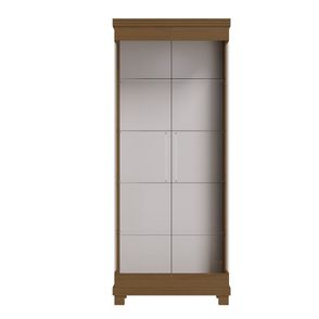 Cristaleira Nexus Freijó Portas de Vidro 175cm - 79097