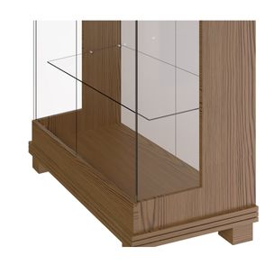 Cristaleira Nexus Freijó Portas de Vidro 175cm - 79097