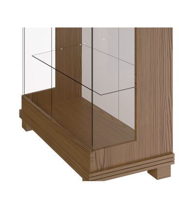 Cristaleira Nexus Freijo Portas de Vidro 175cm - 79097