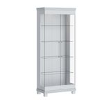 Cristaleira Nexus Off White Portas de Vidro 175cm - 79098