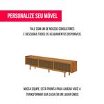 Rack Abrace Cor Nature Tela Sintética 264cm - 78578