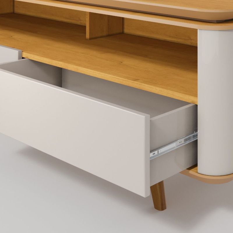 Rack Crono Cor Off White Com Nature 260cm - 75124