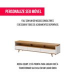 Rack Crono Cor Off White Com Nature 220cm - 75133