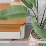 Rack Crono Cor Off White Com Nature 180cm - 75122 75122