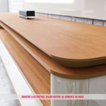 Rack Crono Cor Off White Com Nature 180cm - 75122 75122