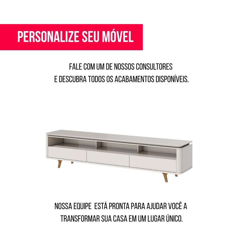 Rack Crono Cor Off White 180cm - 79141