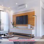 Rack Estar Off White Com Nature 3 Gavetas 220cm - 79166