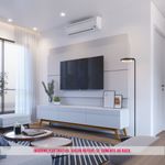 Rack Estar Branco Acetinado 3 Gavetas 220cm - 79168