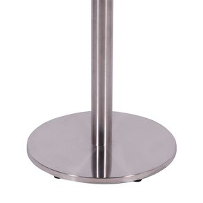 Base de Mesa Bistro Georgia Redonda em Inox - 24998
