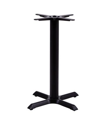 Base para Mesa Virginia X Ferro Pintado Preto - 24513