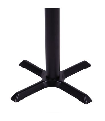 Base para Mesa Virginia X Ferro Pintado Preto - 24513