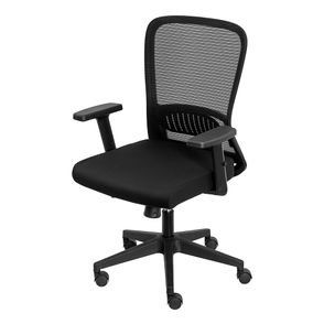 Cadeira Office Koda Tela Preta Sistema Relax - 79329