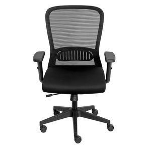 Cadeira Office Koda Tela Preta Sistema Relax - 79329