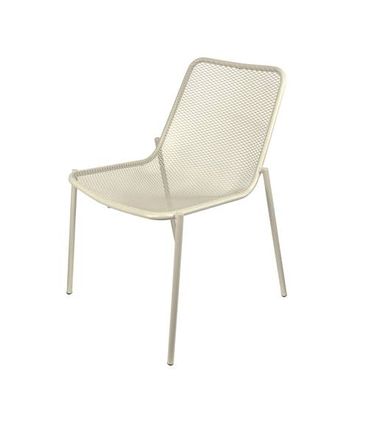 Cadeira Luma sem Braco com Pintura Epoxi cor Fendi - 66615