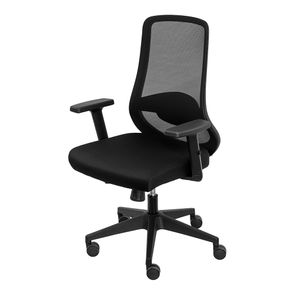 Cadeira Office Lexus Tela Preta Sistema Syncron Slider - 79353