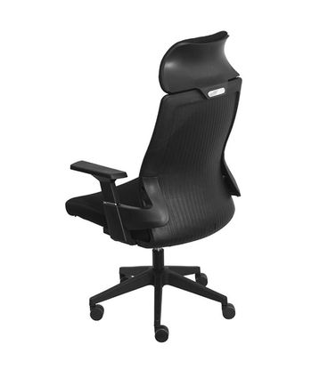 Cadeira Office Norel Sistema Relax Tela Preta - 79360