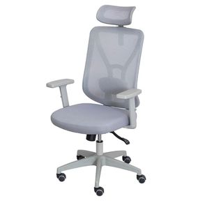 Cadeira Office Medina Sistema Relax Tela Cinza - 79363