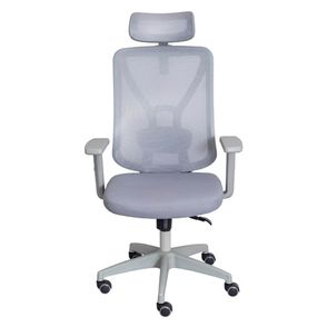 Cadeira Office Medina Sistema Relax Tela Cinza - 79363