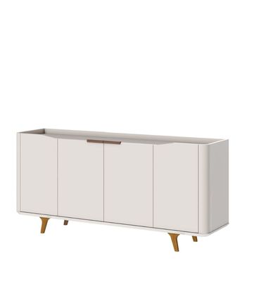 Buffet Crono Cor Off White 4 Portas 180cm - 79420