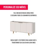 Buffet Crono Cor Off White 4 Portas 180cm