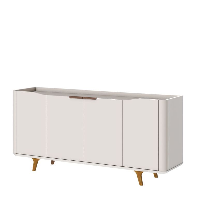Buffet Crono Cor Off White 4 Portas 160cm - 79422