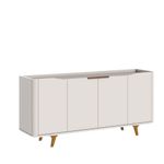 Buffet Crono Cor Off White 4 Portas 160cm - 79422