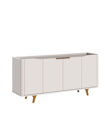 Buffet Crono Cor Off White 4 Portas 160cm - 79422