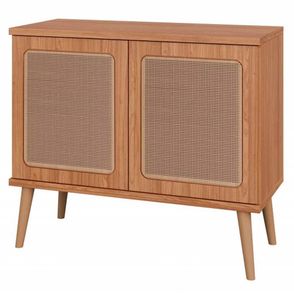 Balcão Grace 02 Portas Tela 01 Prateleira Freijó 91cm - 74626