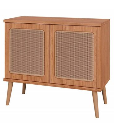 Balcão Grace 02 Portas Tela 01 Prateleira Freijó 91cm - 74626