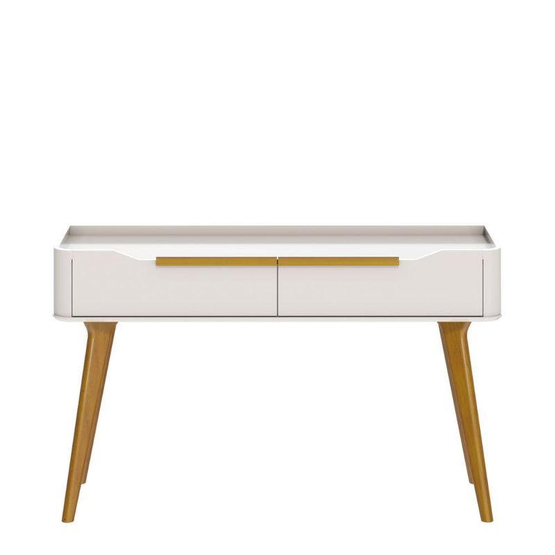 Aparador Crono Cor Off White 2 Gavetas 136cm - 79450