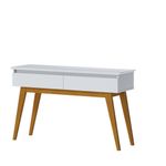 Aparador Estar Cor Off White 2 Gavetas 136cm - 79451