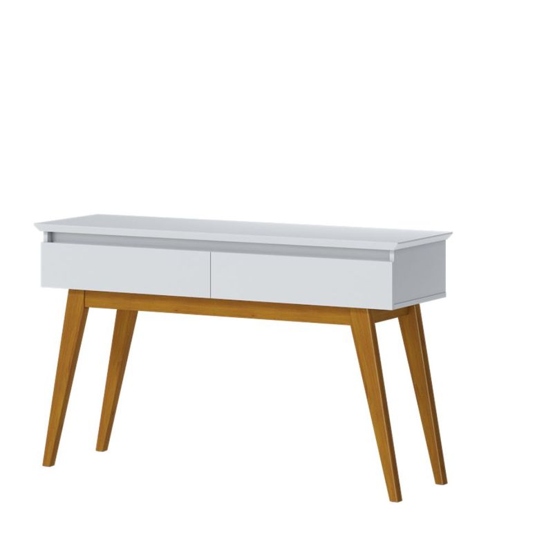 Aparador Estar Cor Off White 2 Gavetas 136cm - 79451