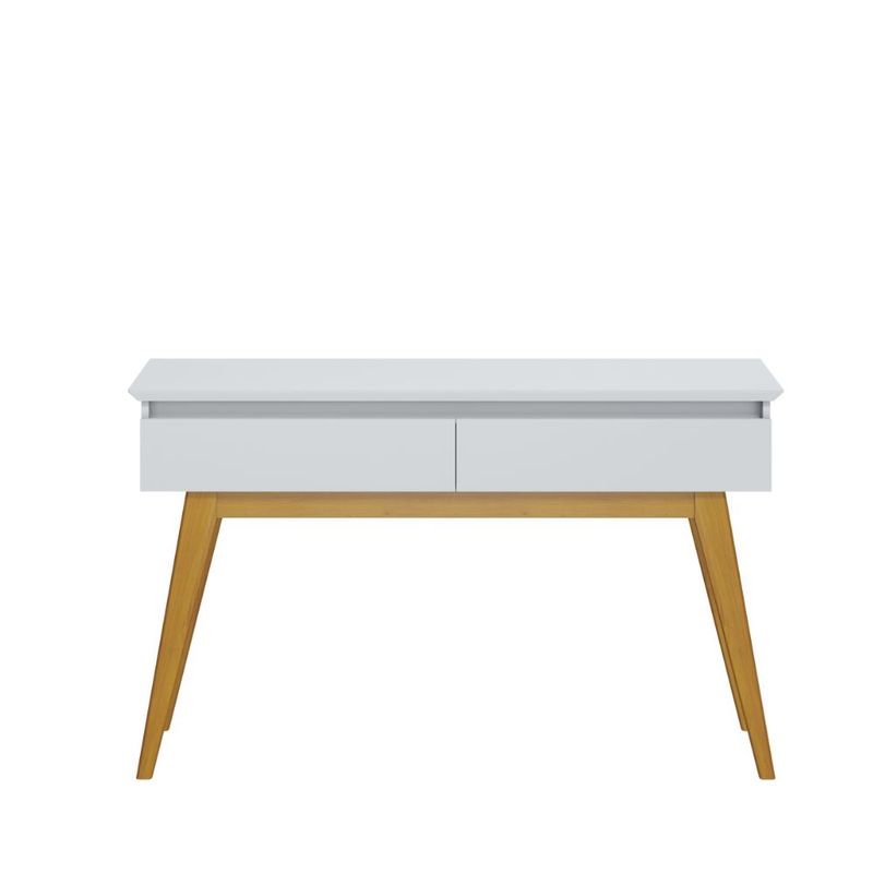 Aparador Estar Cor Off White 2 Gavetas 136cm - 79451