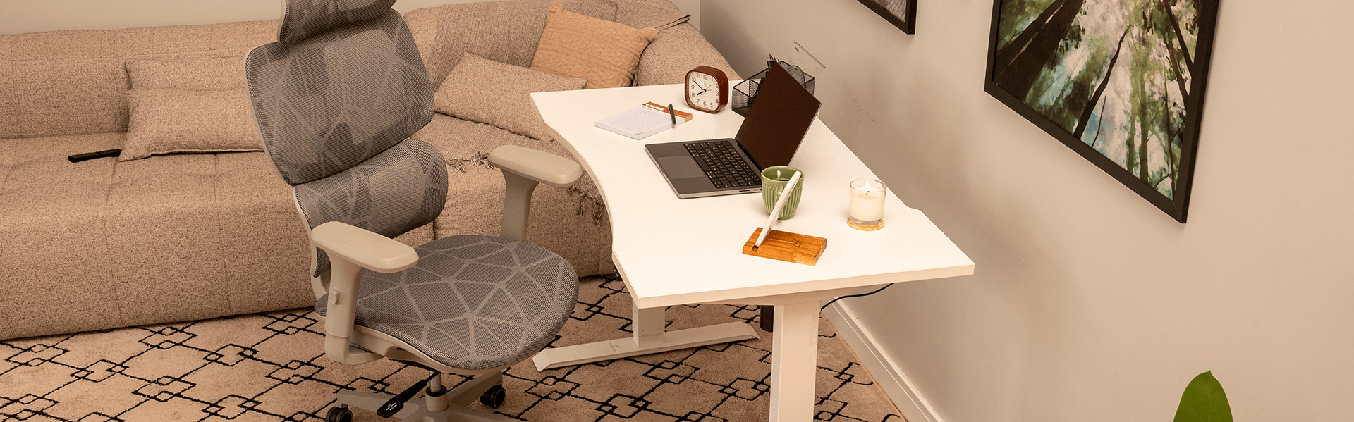 Foto da Cadeira Siggy no dia a dia